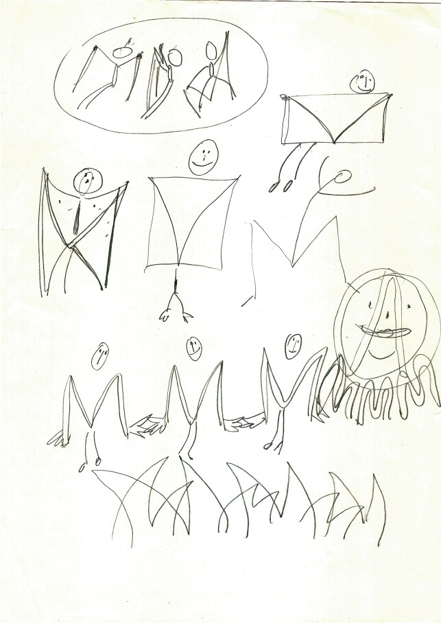 A sheet from the graphic series "MMM"